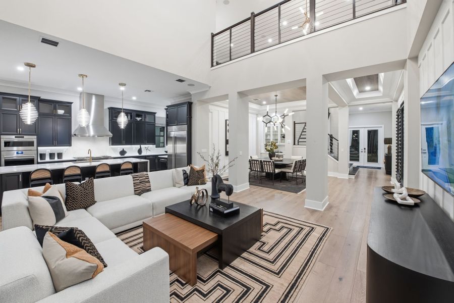 Representative furnished interior of a home built from the Livingston II by DiVosta in Amara, Lake Worth (Image 30). Representative furnished interior of a home built from the Livingston II by DiVosta in Amara, Lake Worth (Image 30).