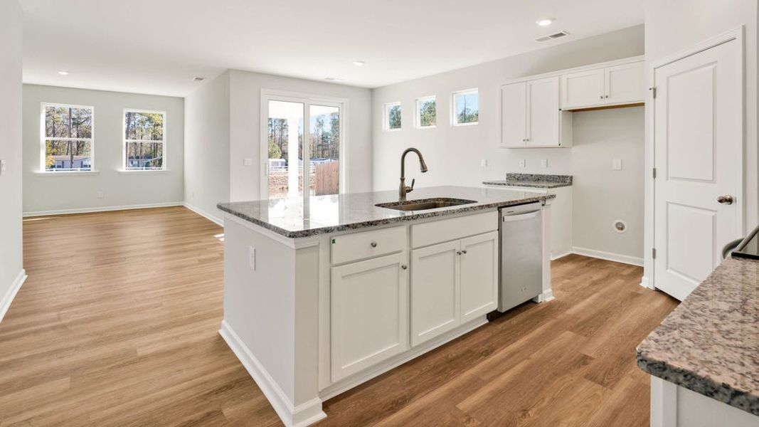 Furnished interior view inside a new home in Grayson Park, Leland (Image 10).