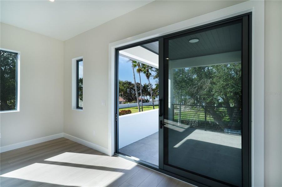 Exterior details and patio area of a home in , Nokomis (Image 29).