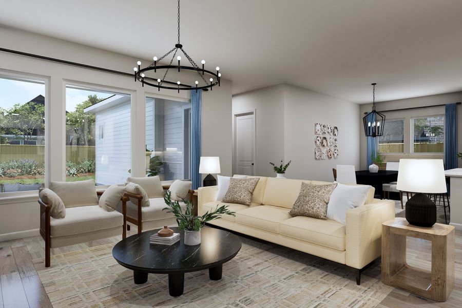 The Cadence - Family Room