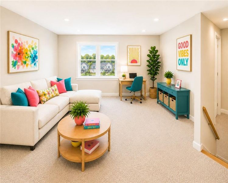 Furnished interior view inside a new home in , Emerson (Image 4).