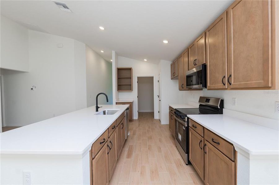 Furnished interior view inside a new home in , Sebring (Image 4).
