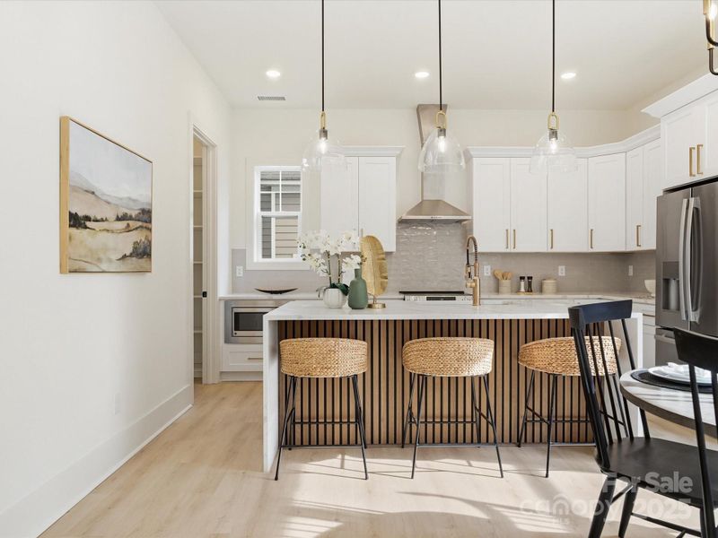 Furnished interior view inside a new home in , Mooresville (Image 12).