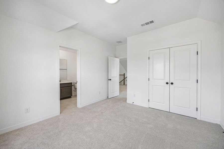 Spacious, unfurnished interior of a new home in Austin Point, Richmond (Image 22). Spacious, unfurnished interior of a new home in Austin Point, Richmond (Image 22).