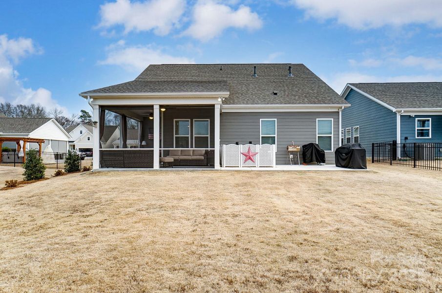 Front exterior of a new home in Esplanade at Northgate, Indian Trail, NC, highlighting curb appeal (Image 24).