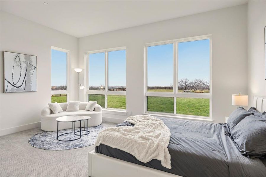 Furnished interior view inside a new home in The Highlands, Northlake (Image 32). Furnished interior view inside a new home in The Highlands, Northlake (Image 32).