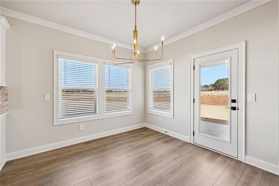 Spacious, unfurnished interior of a new home in River Pointe, Monroe (Image 49).