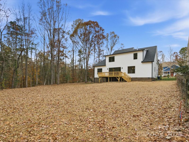 Exterior details and patio area of a home in , Mooresville (Image 2).