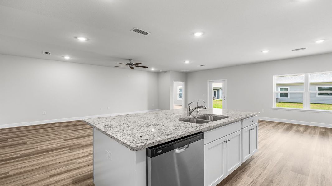 Furnished interior view inside a new home in WindMark Beach, Port Saint Joe (Image 7). Furnished interior view inside a new home in WindMark Beach, Port Saint Joe (Image 7).