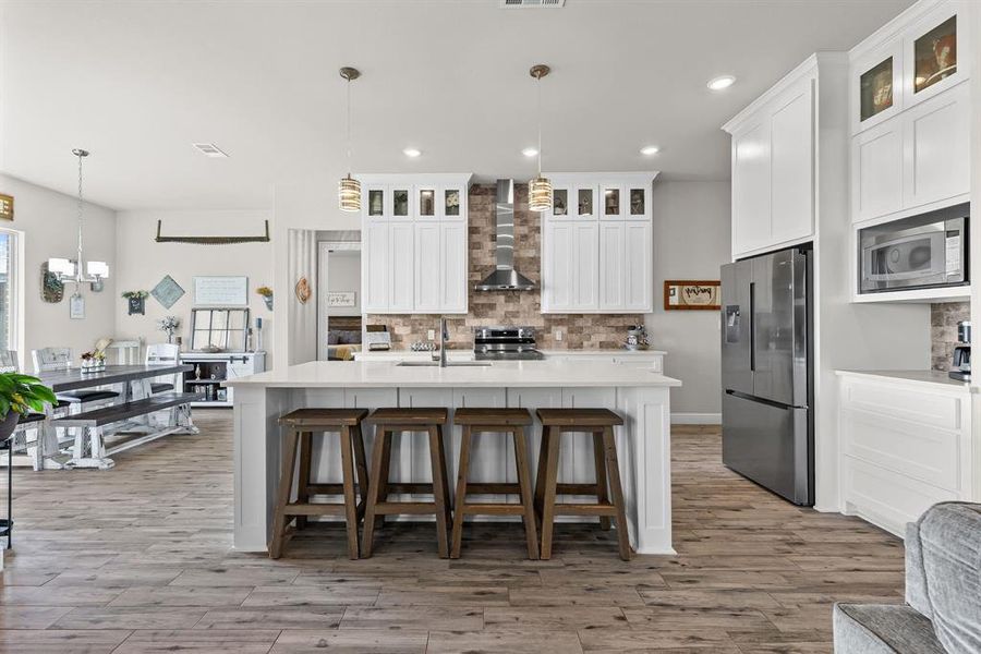 Furnished interior view inside a new home in , Leonard (Image 9).