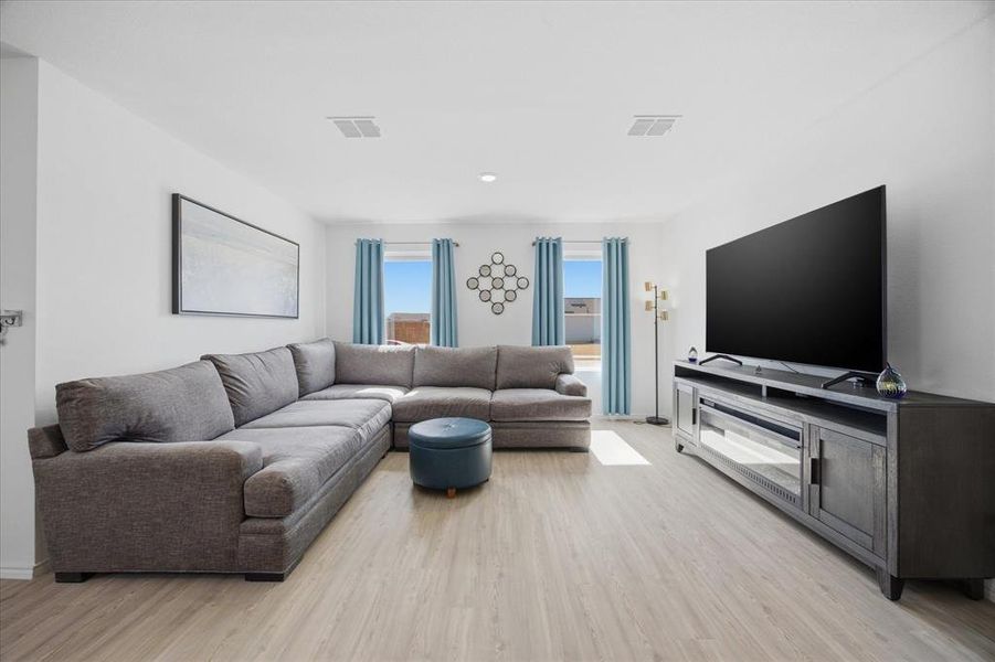 Furnished interior view inside a new home in , Princeton (Image 7).