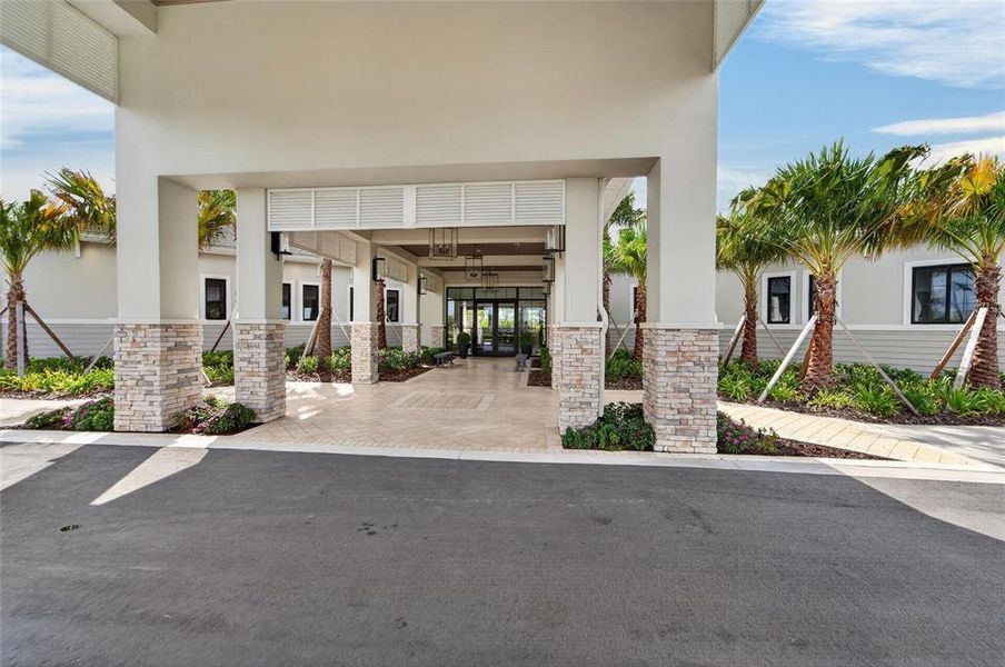Exterior details and patio area of a home in , Parrish (Image 43).