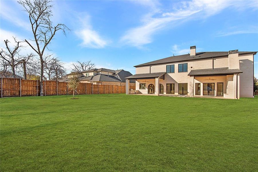 Exterior details and patio area of a home in , Dallas (Image 26).
