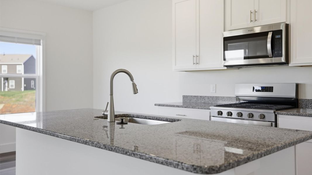 Close-up of interior finishes inside a home in Millstone Village, Morristown (Image 8).