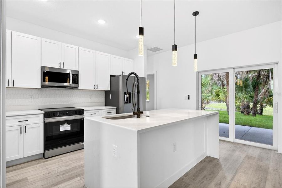 Furnished interior view inside a new home in , North Port (Image 8).