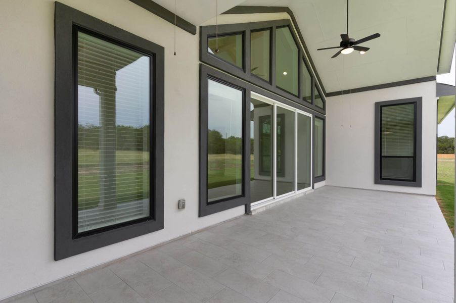 Exterior details and patio area of a home in Feathergrass, Florence (Image 4).