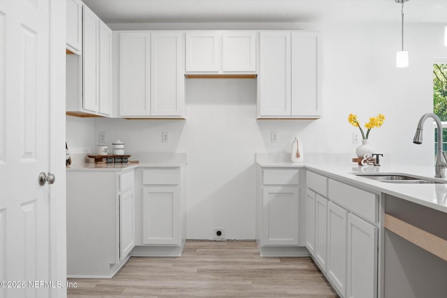 Furnished interior view inside a new home in , Jacksonville (Image 16).