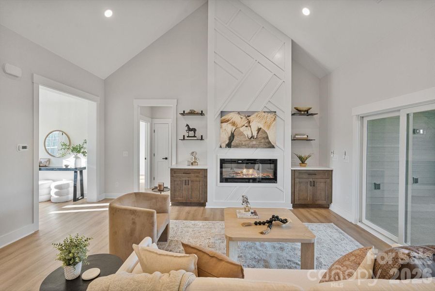 Furnished interior view inside a new home in , Salisbury (Image 32).