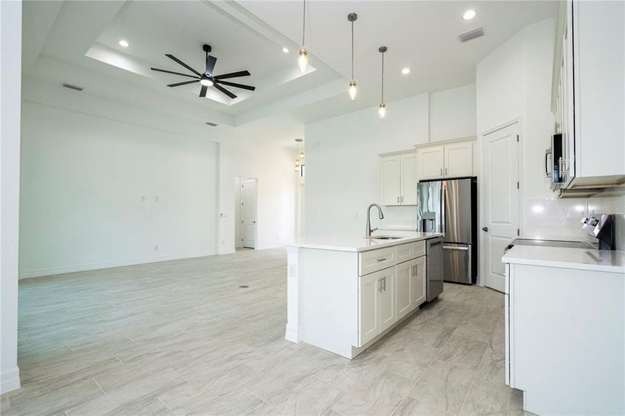 Furnished interior view inside a new home in , Port Charlotte (Image 9). Furnished interior view inside a new home in , Port Charlotte (Image 9).