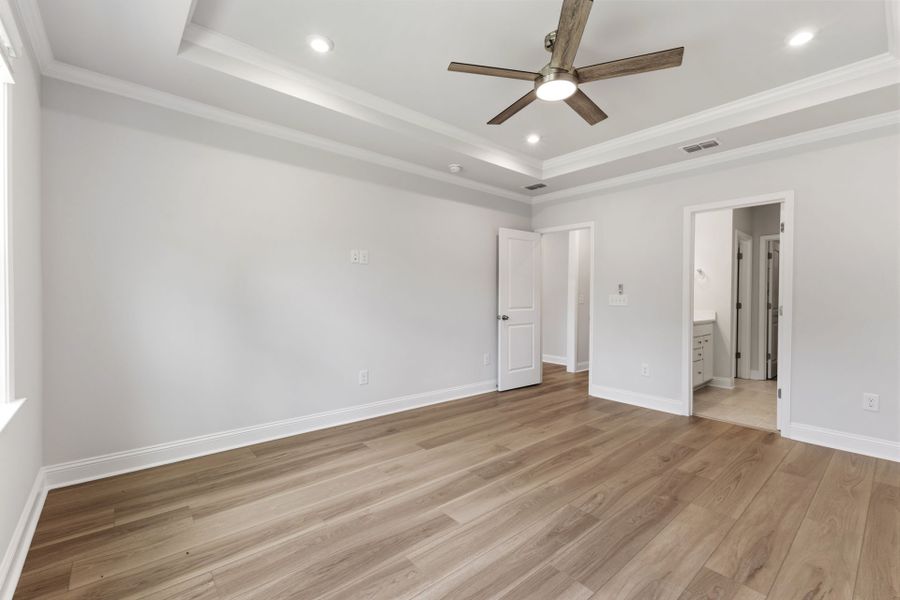 Spacious, unfurnished interior of a new home in Solserra, Shallotte (Image 15). Spacious, unfurnished interior of a new home in Solserra, Shallotte (Image 15).