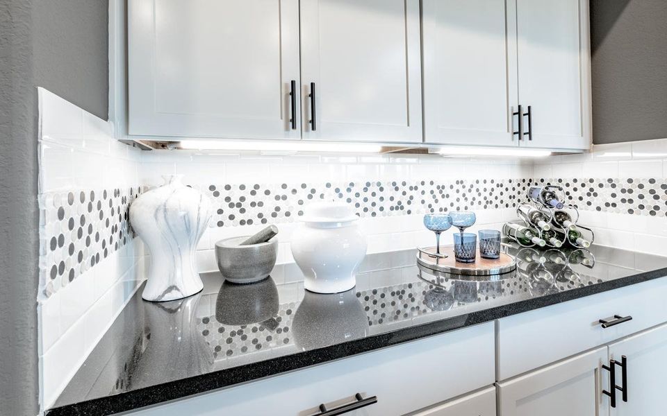 Close-up of interior finishes inside a home in High Park Hill, Arrington (Image 21).