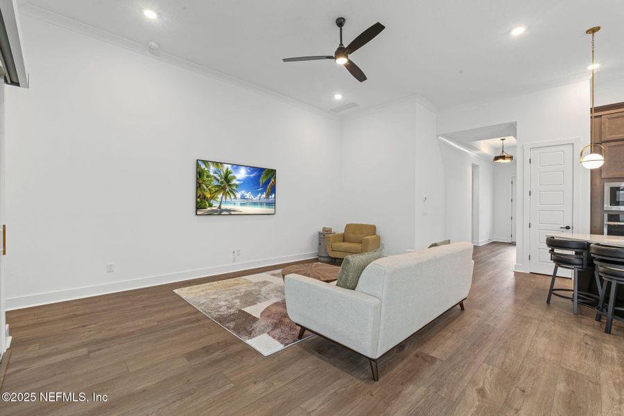Furnished interior view inside a new home in Seven Pines 50' Rear Entry, Jacksonville (Image 15).