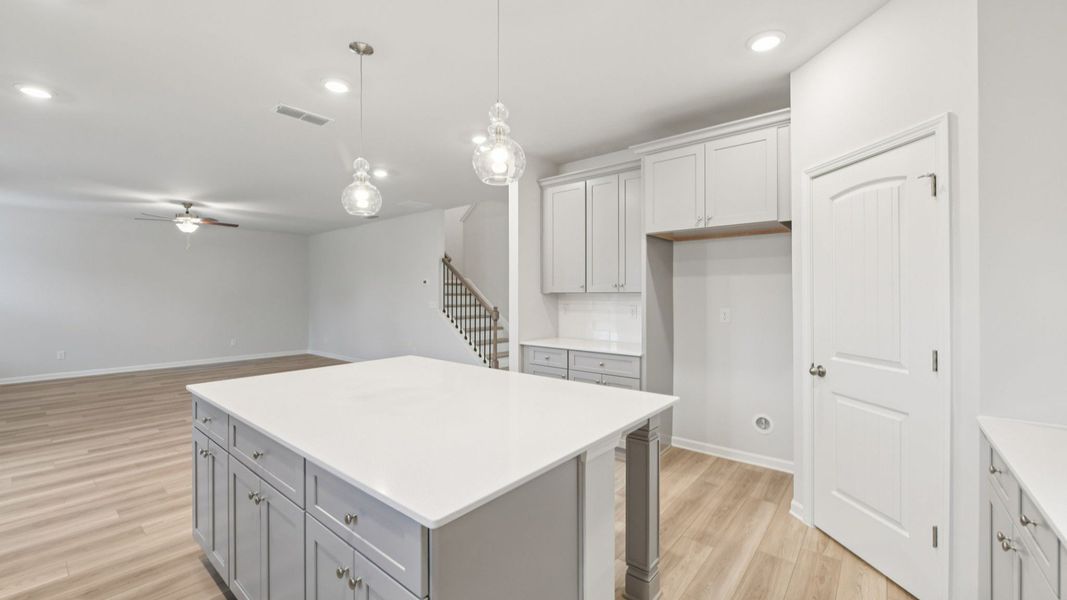 Furnished interior view inside a new home in Hamilton Lakes, Loganville (Image 14).