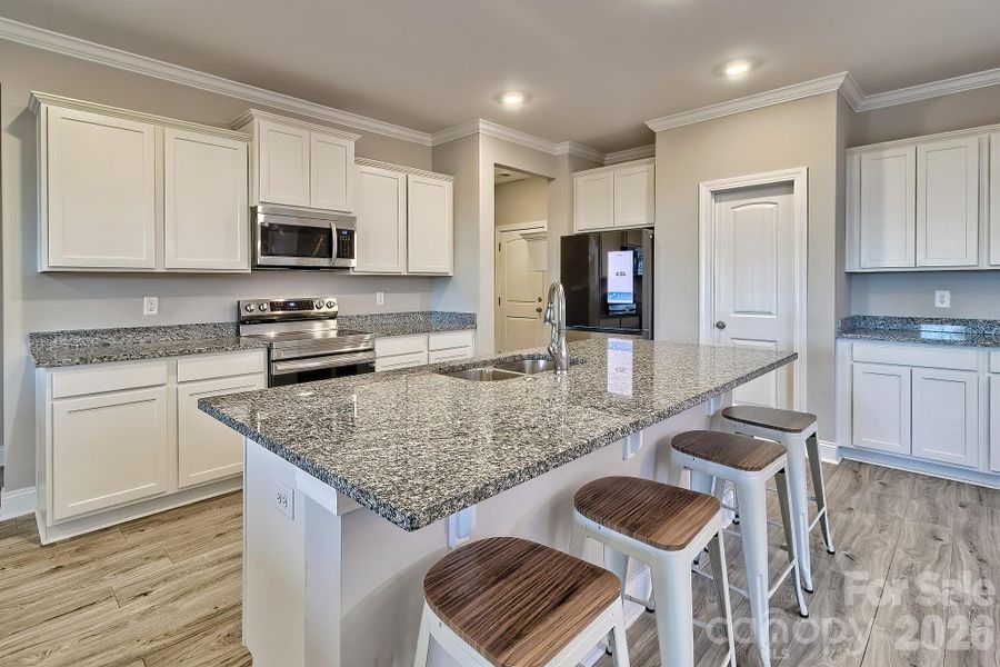 Furnished interior view inside a new home in , Kershaw (Image 5).