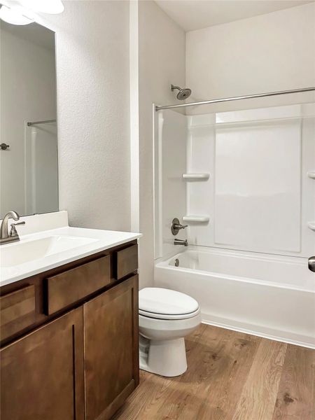 The Oakshire II- Secondary Bathroom.