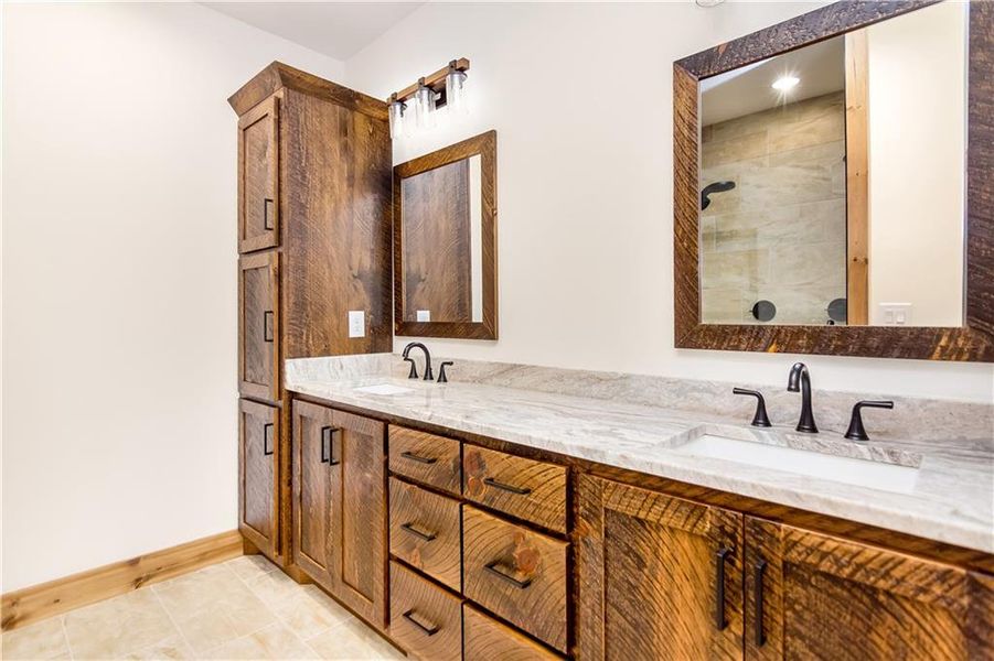 Furnished interior view inside a new home in , Talking Rock (Image 37).