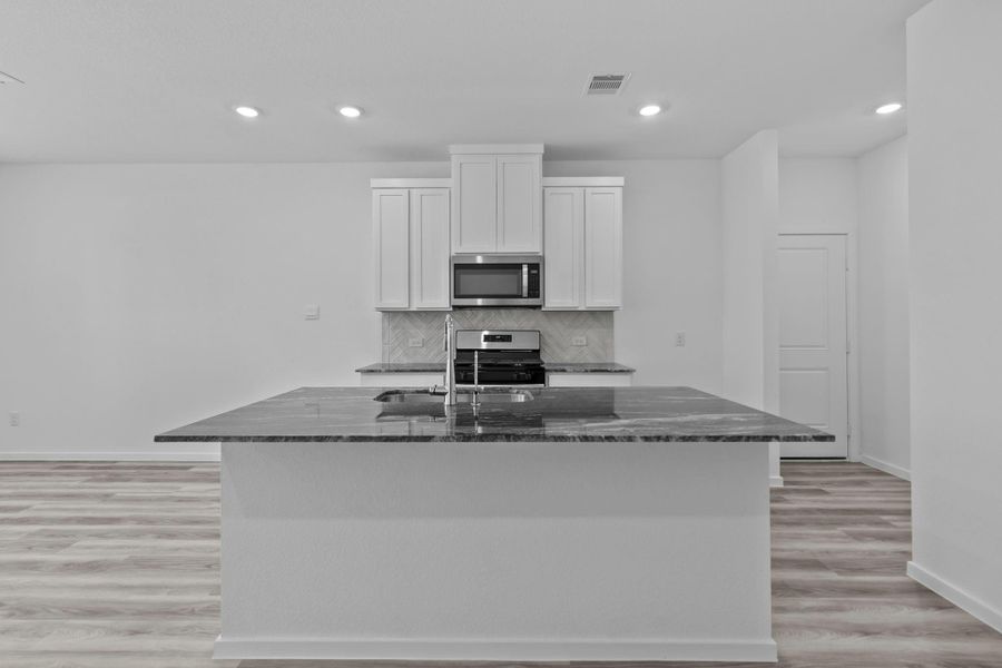 Furnished interior view inside a new home in , Houston (Image 10).