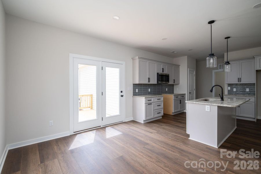 French Doors to Deck