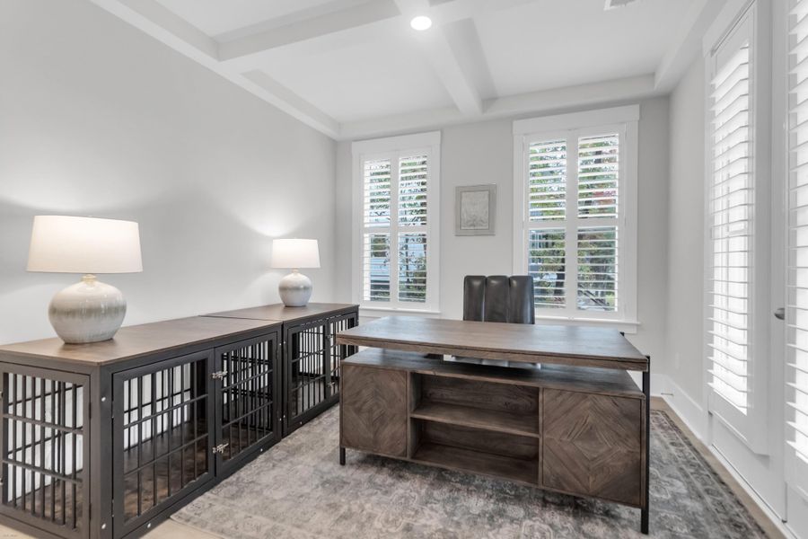 Furnished interior view inside a new home in , Charleston (Image 5).
