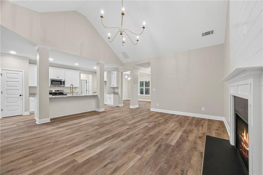 Spacious, unfurnished interior of a new home in , Nicholson (Image 46).