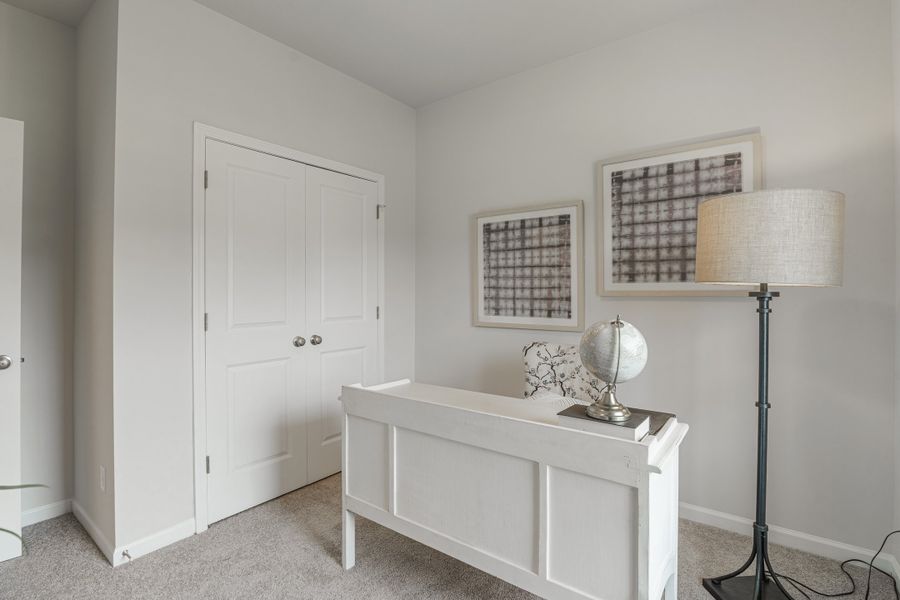 Representative furnished interior of a home built from the Adger by Hurricane Builders in Amber Hill, West Columbia (Image 5).