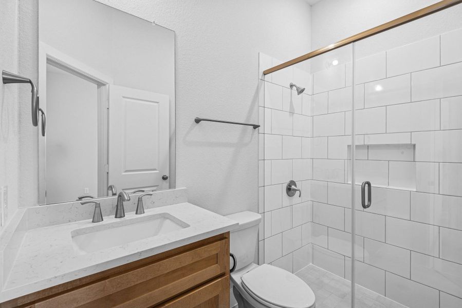 Furnished interior view inside a new home in Colton 45' Homesites, Todd Mission (Image 17). Furnished interior view inside a new home in Colton 45' Homesites, Todd Mission (Image 17).