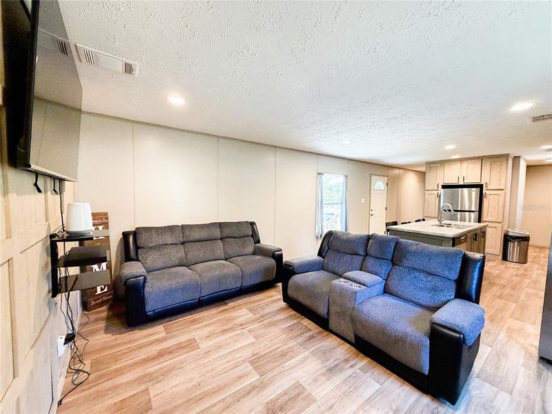 Furnished interior view inside a new home in , Dunnellon (Image 3).