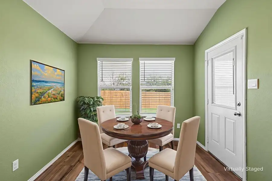 Furnished interior view inside a new home in , China Spring (Image 11).