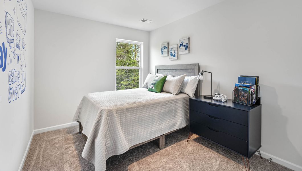 Furnished interior view inside a new home in Covington Village, Greer (Image 20).