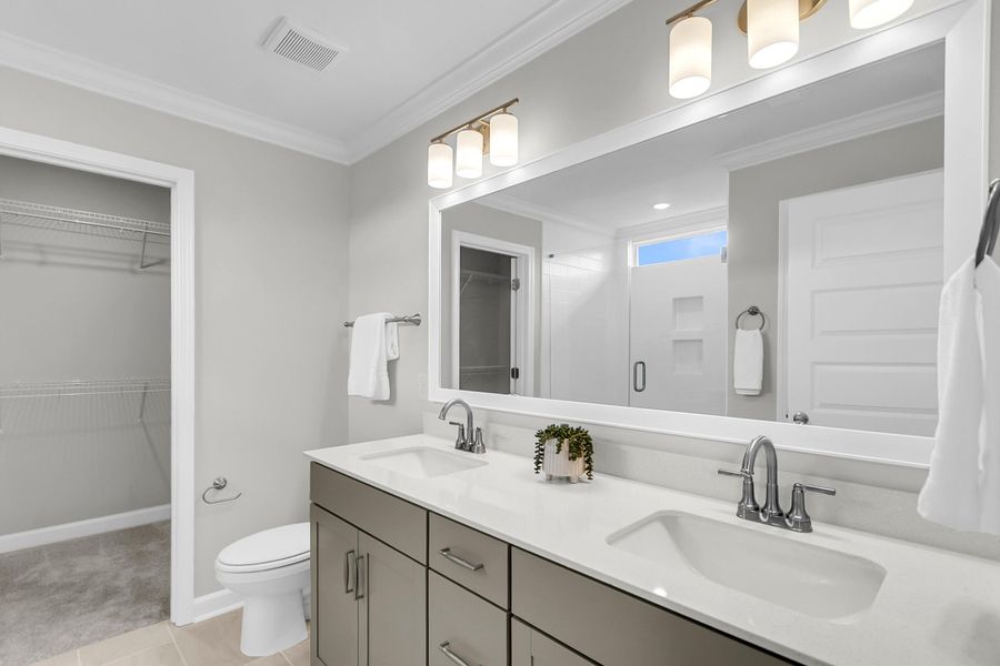 Furnished interior view inside a new home in Six Oaks, Summerville (Image 27).