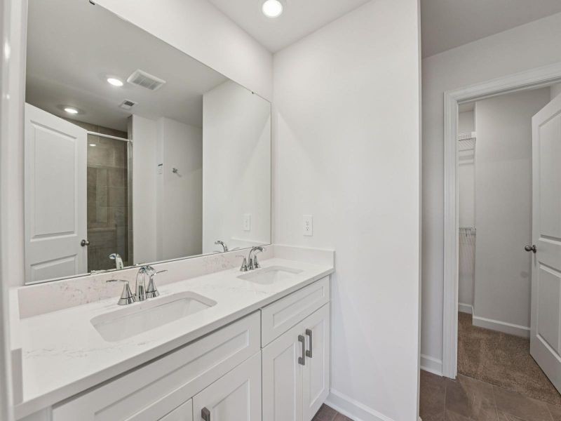 Furnished interior view inside a new home in Meadows at Wilson Farms - The Heights Series, Fort Mill (Image 5).