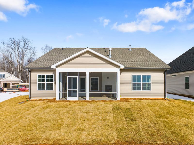 Exterior details and patio area of a home in Brayden, Advance (Image 18).