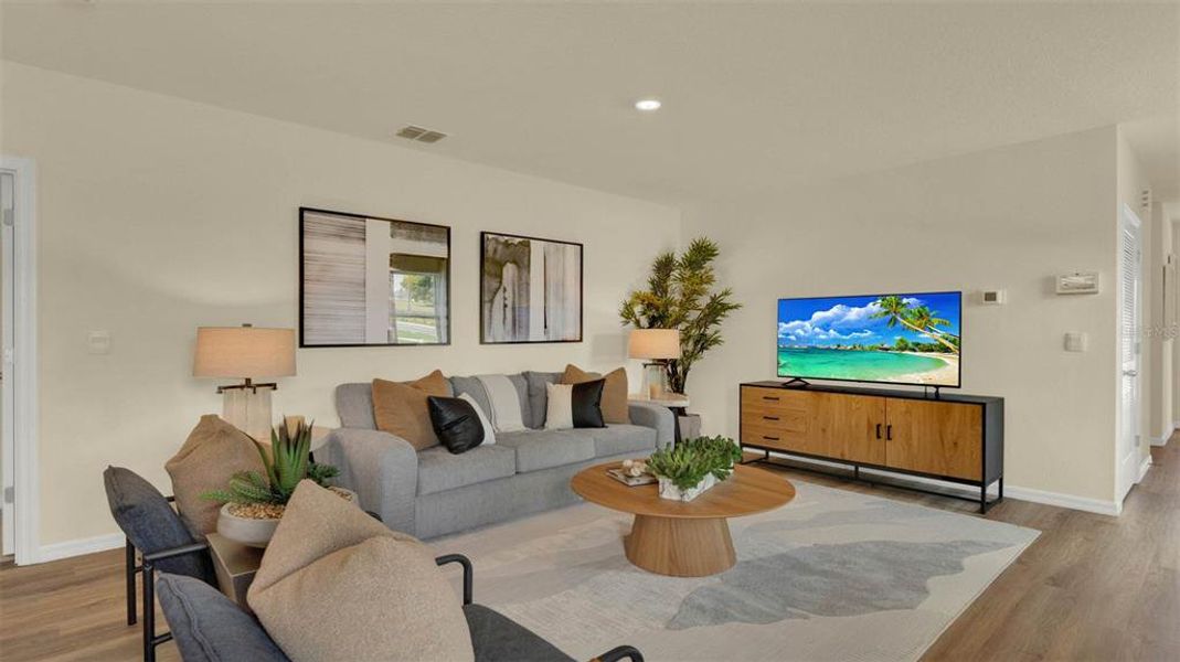 Furnished interior view inside a new home in Windrose, Apopka (Image 14).