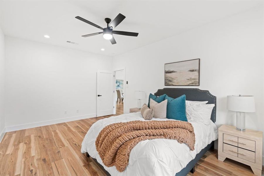 Furnished interior view inside a new home in , Dallas (Image 12). Furnished interior view inside a new home in , Dallas (Image 12).