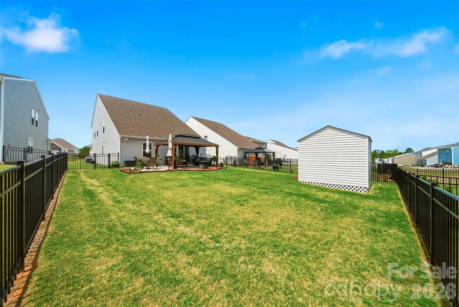 Exterior details and patio area of a home in Legacy Ridge, Catawba (Image 3). Exterior details and patio area of a home in Legacy Ridge, Catawba (Image 3).