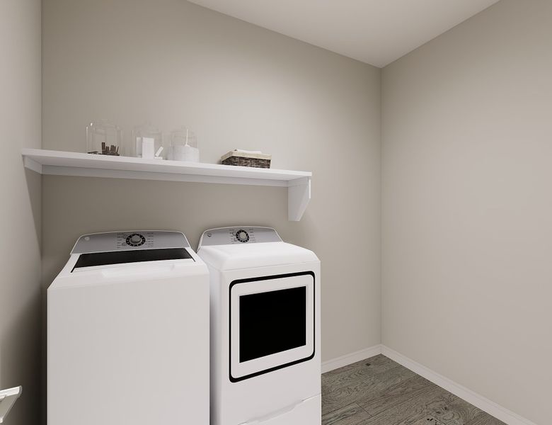 Representative interior finishes for a home built from the Ironwood Plan 40-6 by Tri Pointe Homes in Waterston Central, Gilbert (Image 11).