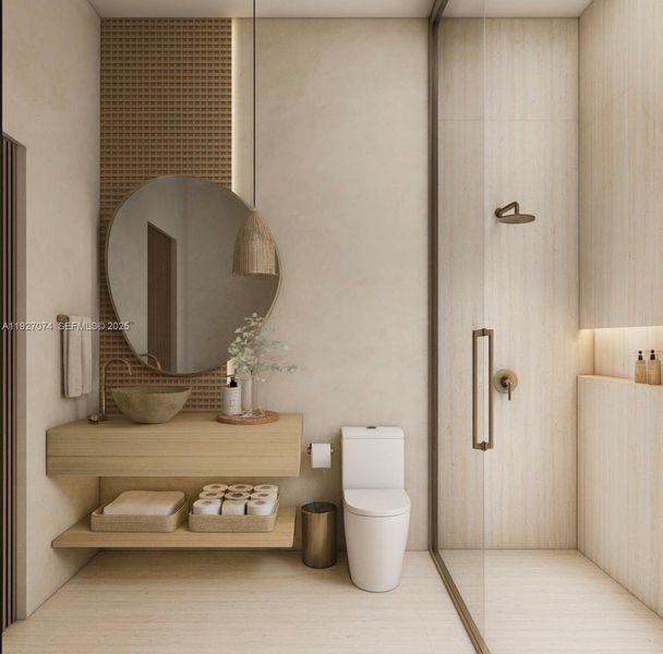 Furnished interior view inside a new home in , Lighthouse Point (Image 5).