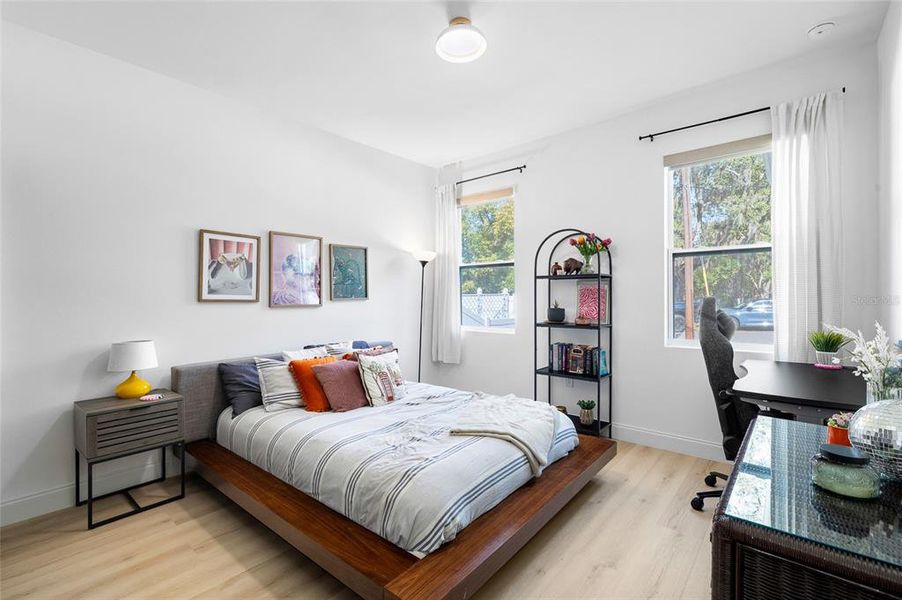 Furnished interior view inside a new home in , Tampa (Image 17). Furnished interior view inside a new home in , Tampa (Image 17).