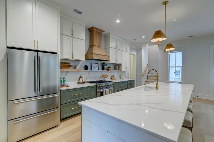 Furnished interior view inside a new home in , Hollywood (Image 42).