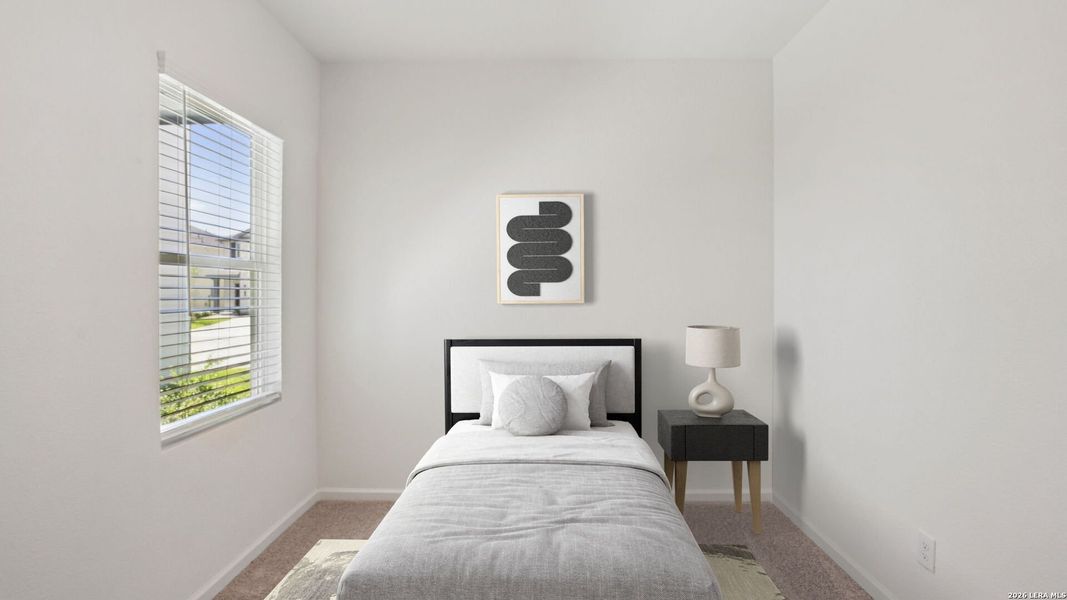 Furnished interior view inside a new home in Roosevelt Heights, San Antonio (Image 6).